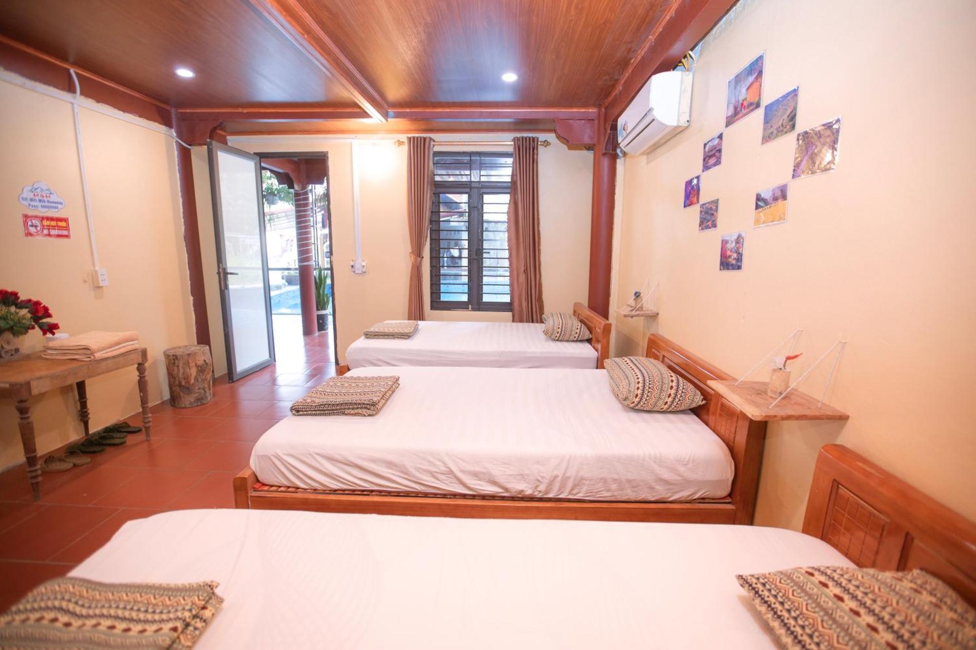 Yen Minh Milk Milk Homestay חדר תמונה